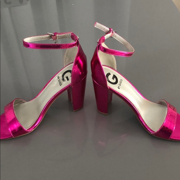 Guess fuschia heels 💕 - Picture 5 of 8